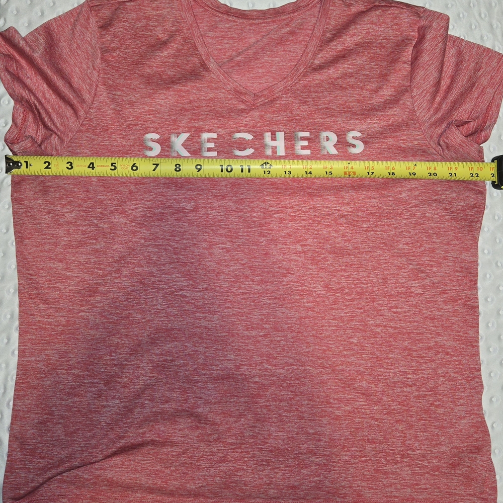 Skechers Women’s XL‎ Blue Jogging Pullover Hoodie Stretch & Pink Performance Tee - Picture 9 of 10